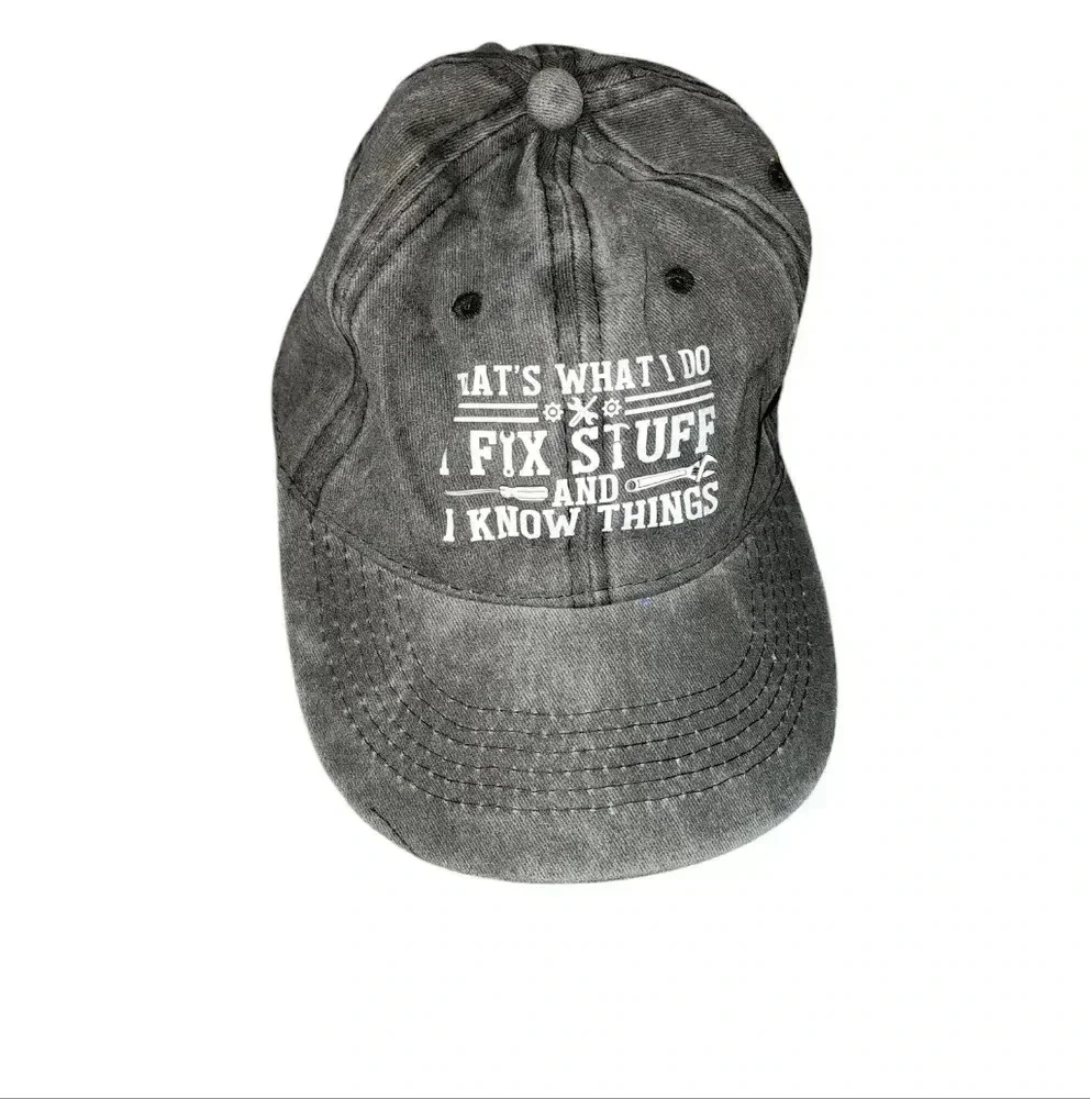 Baseball Cap with Funny Saying - Picture 1 of 3